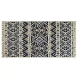 Коврик из хлопка 60*120 беж. UK61231 Kilim Usak