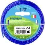 Леска для триммера 2,4мм квадрат крученый 15м PREMIUM SIAT Италия